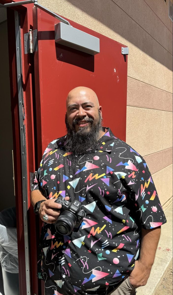 Mr. Flores, Photography and Video Production Teacher at Granite Hills High School