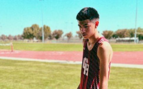 Miguel Gamboa is a sophomore cross country runner at Granite Hills High School. 