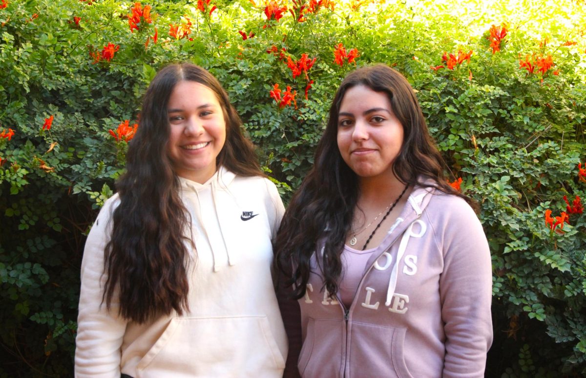 Valeria Medrano, left, and Guadalupe Medina are two of the many Granite Hills students who will be making the trip to Mexico for the upcoming holiday season. 