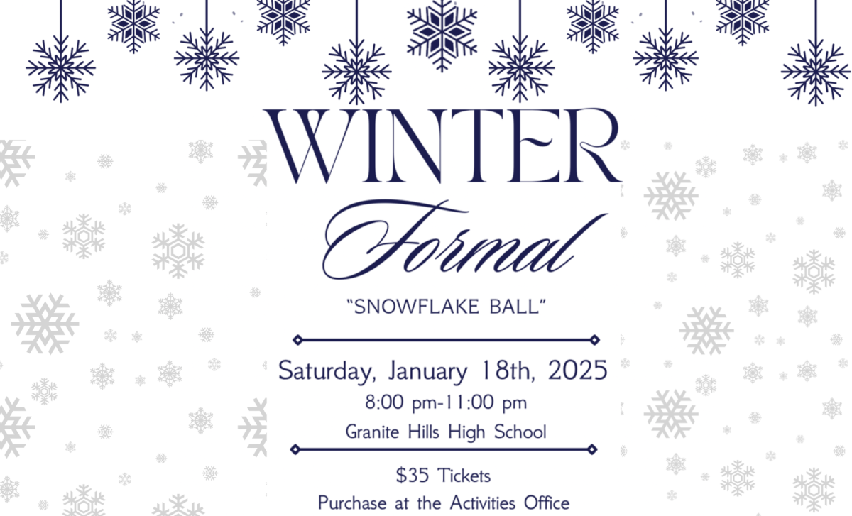 Granite Hills Hosts Winter Formal 'Snowflake Ball'