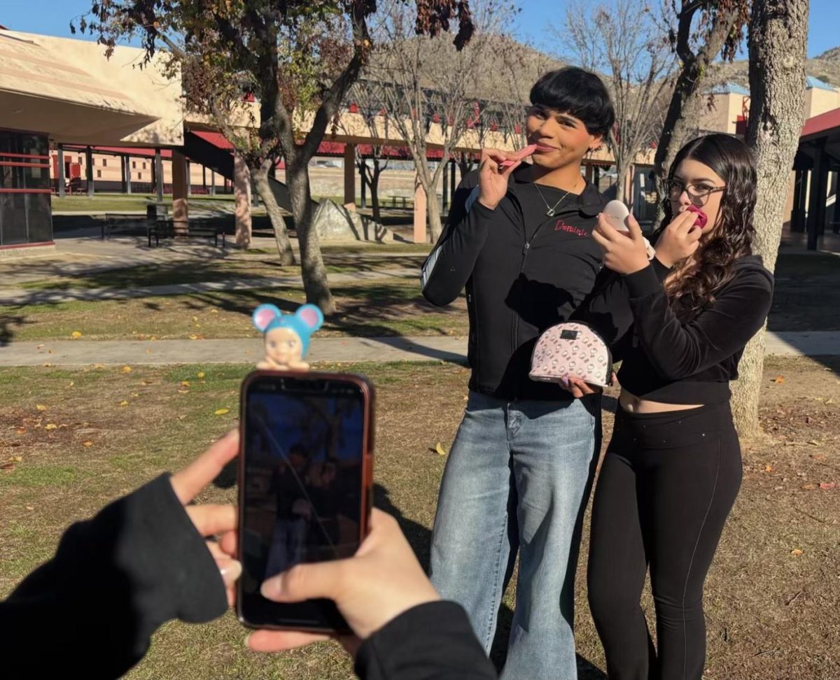 Dominic Palomar and Emma Figueroa are two Granite Hills students who create content on TikTok. They are both surprised that it is expected to be shut down in the United States on Jan. 19.