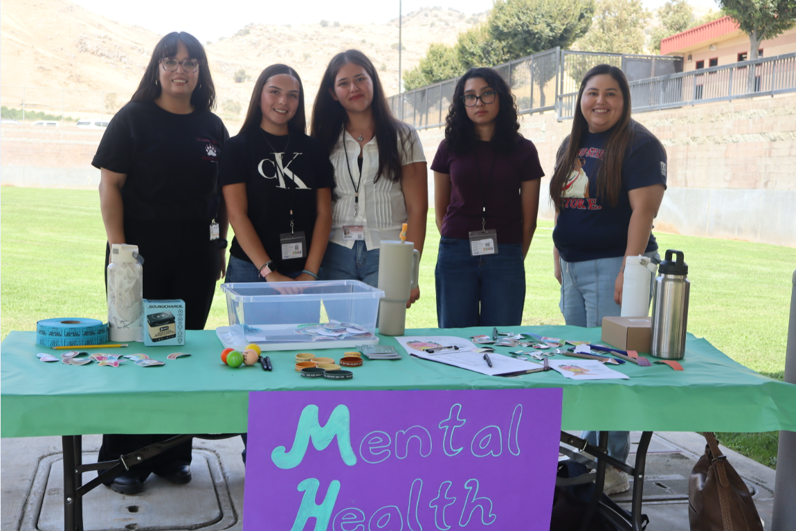 Mental Health Club at Granite Hills Club Rush.