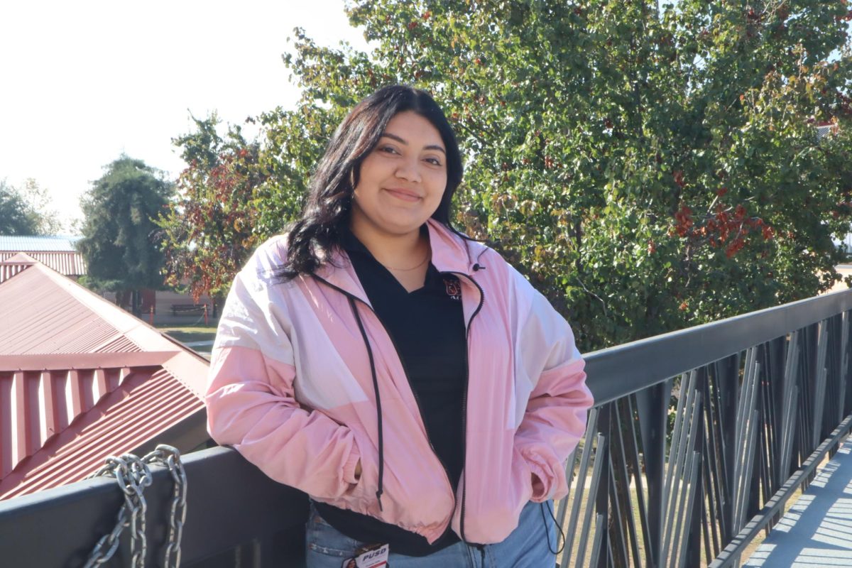 Bianka Meza always finds time for her Granite Hills students.