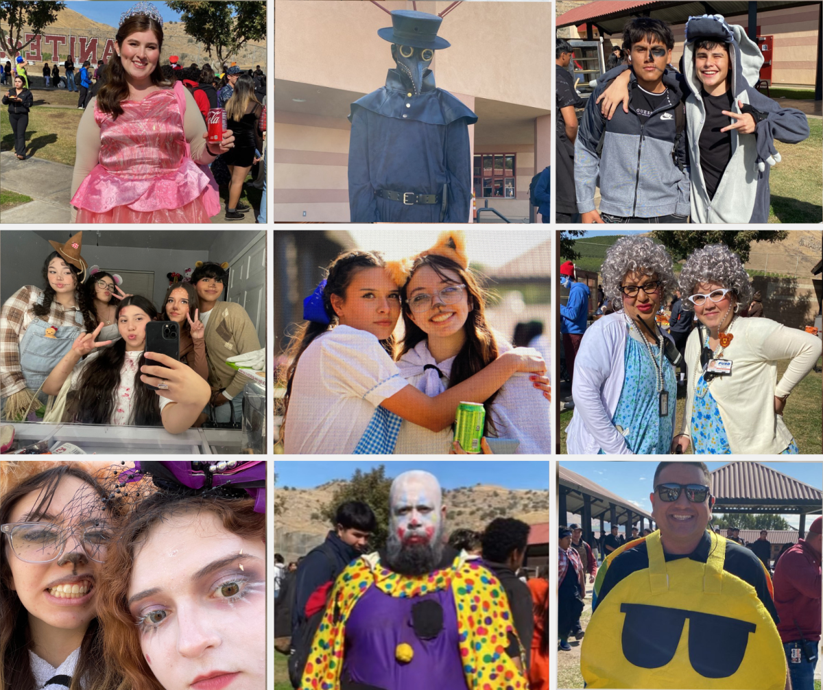 Granite Hills students and staff in their costumes during previous years. 