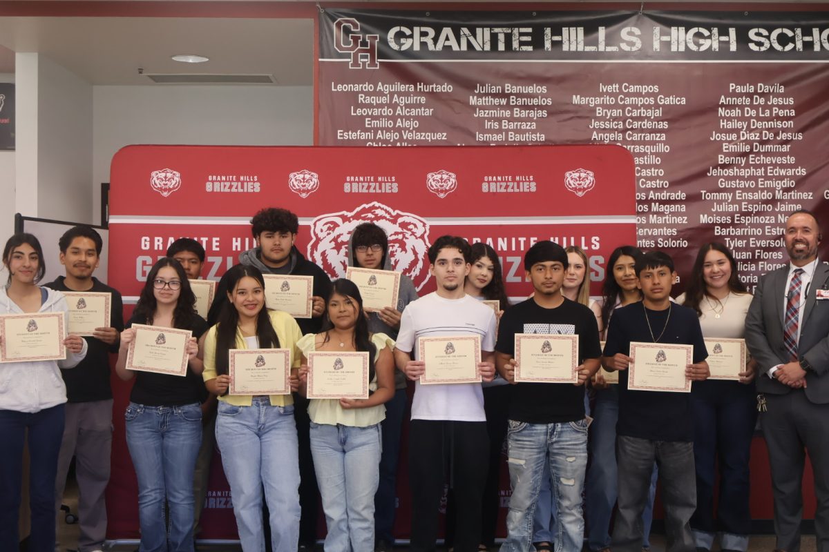 Granite Hills March Students of the Month