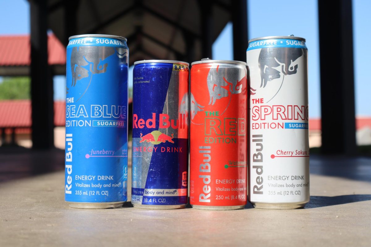 Flavored RedBull is a drink of choice for many Granite Hills students