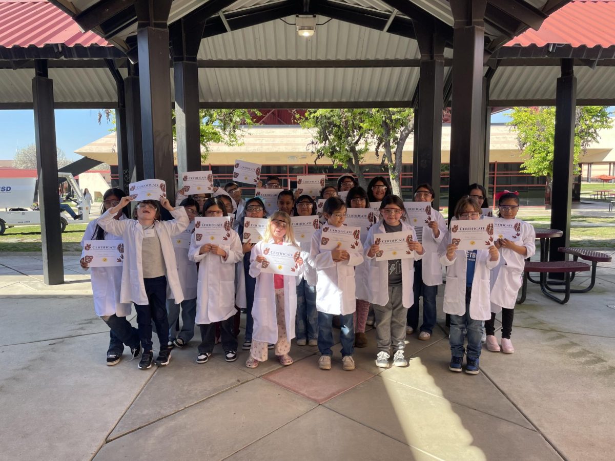 Junior ACE students teach STEM lessons to third graders